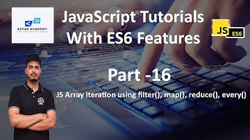 Modern JavaScript Tutorials in Hindi (JS Array iteration using filter(), map(), reduce(), every() )