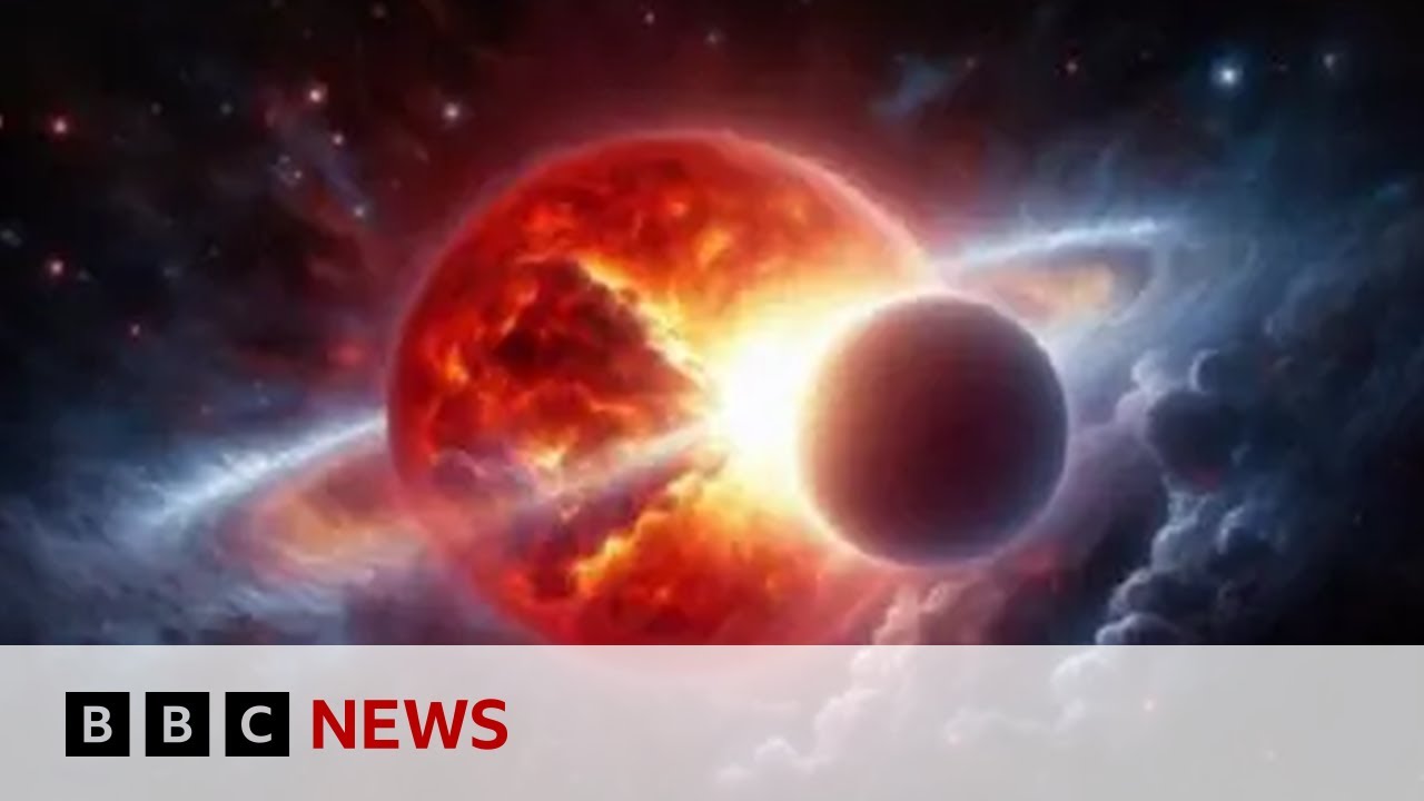Researchers use AI to analyse cosmic explosions | BBC News
