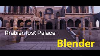 an Arabian palace of wonders #blender5 #animation #game #ue5 #unity #godot #assets #3d #arabian