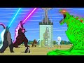 Rescue Godzilla &amp; KONG From EVOLUTION OF BLUE SHIN GODZILLA: Power Levels | Godzilla &amp; KONG Funny