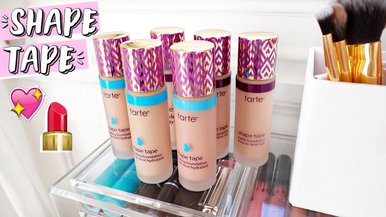 Tarte Shape Tape Foundation First Impressions / Review!! - YouTube