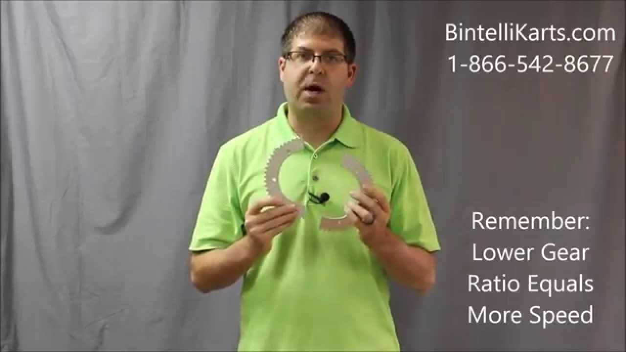 Go Kart Gear Ratio Chart