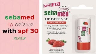 Sebamed Lip Defense With SPF 30 Review-  COMPLETE LIPCARE