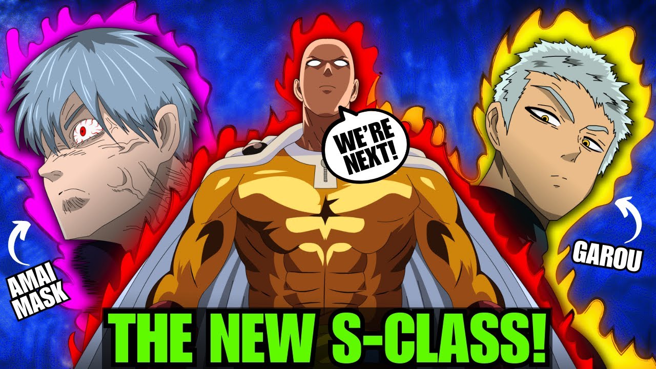 The NEW S-CLASS is Here! | One Punch Man Webcomic 146
