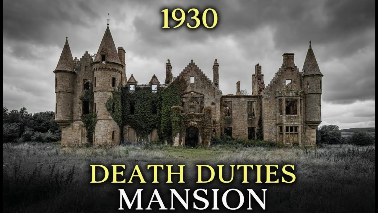 The Tragic Story of Scotland's Abandoned Castles How Death Duties Destroyed Britain's Noble Families