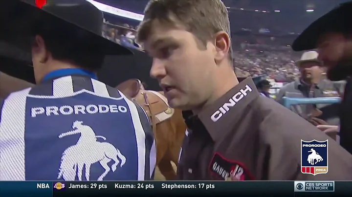 2018 Wrangler NFR Round 8 Tyler Waguespack