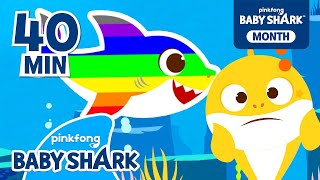 Oh, Where is My Color? | +Compilation | Baby Shark Colors | Baby Shark Official