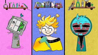 Oh No Help Pyramixed, Caisi, Simon Makeover Makeover Incredibox Sprunki