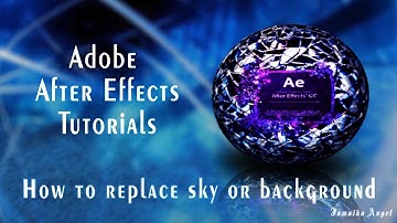 Replacing Sky or Background in a video using After Effects [TUTORIAL]