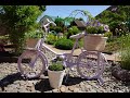 Супер идея для декора дачи: садовый велосипед кашпо своими руками