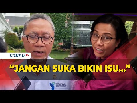 Zulhas Soal Kabar Sri Mulyani Mundur dari Kabinet Jokowi: Jangan Suka Bikin Isu