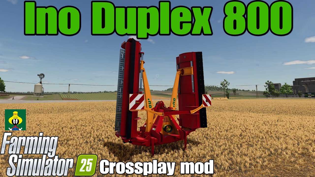 Ino Duplex 800 / FS25 crossplay mod - YouTube