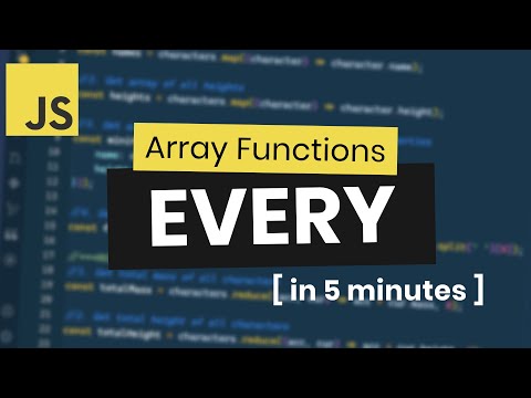 Video: Kan ik array Every gebruiken?