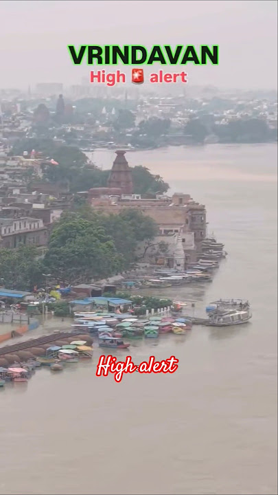 Vrindavan high alert #2025 #warning #redzone #viral