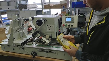 How to get exact label placement with LAB510 - Labelling of yellow pouches