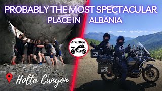 Самое зрелищное место в Албании. Каньон Холта. Мототур на Балканы 2022