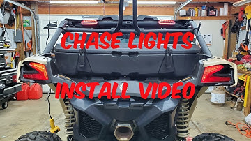 2021 Maverick X3 - Installing Kemimoto Chase Lights