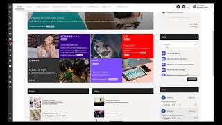 SharePoint and LiveTiles intranet screenshot 2