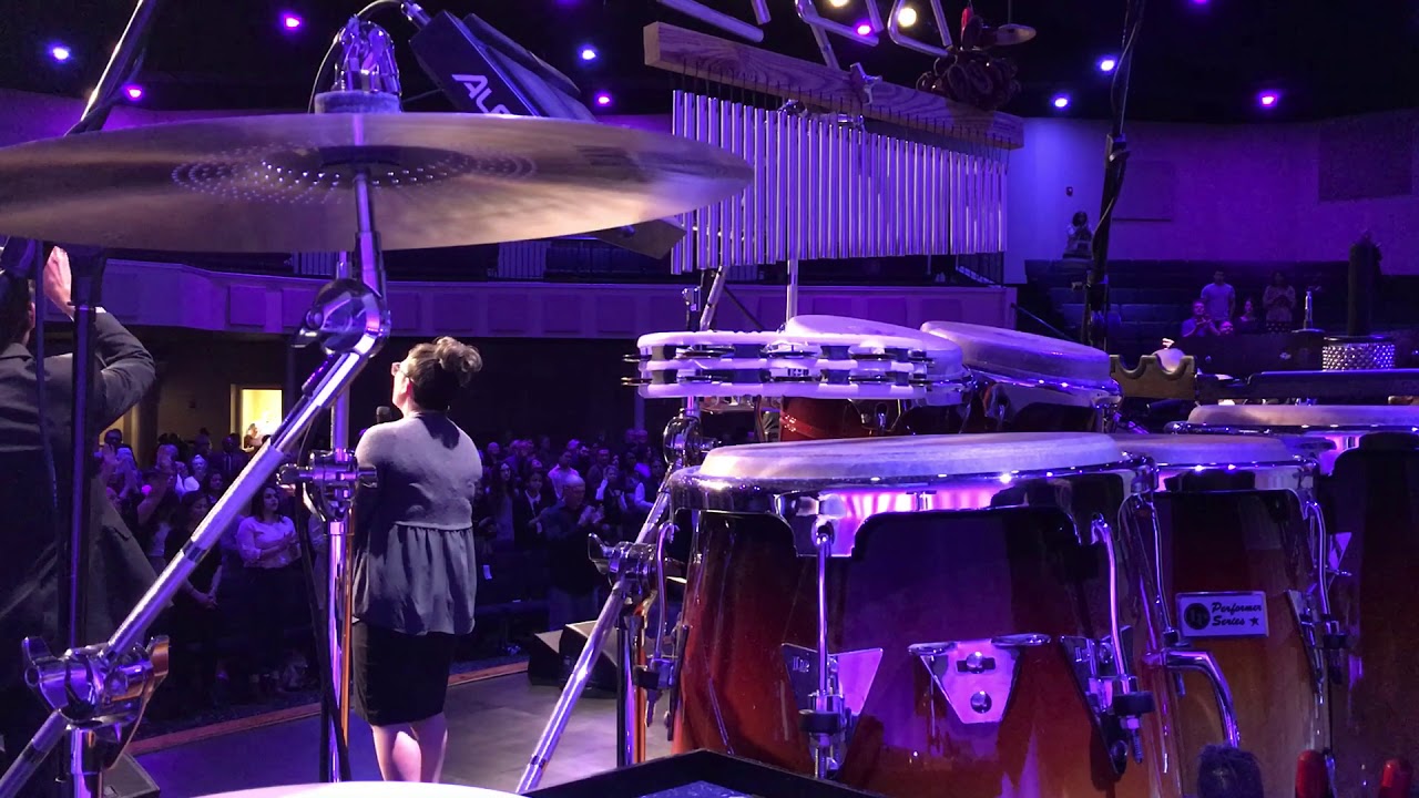 First Church of Pearland - 2-24-2019 AM - Percussion Cam