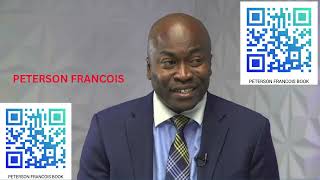 PETERSON FRANCOIS IS A UNIVERSITY PROFESSOR, ENTREPRENEUR, AND MOTIVATIONAL AUTHOR INSPIRING PEOPLE