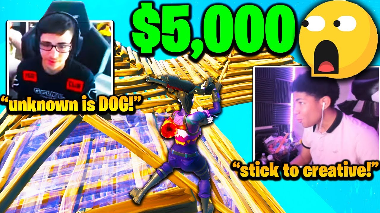 FaZe Sway vs UNKNOWN $5,000 ZONE WARS FINALS! (Fortnite ...