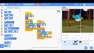 Code A Flappy Bird Game in Scratch | National Coding Week