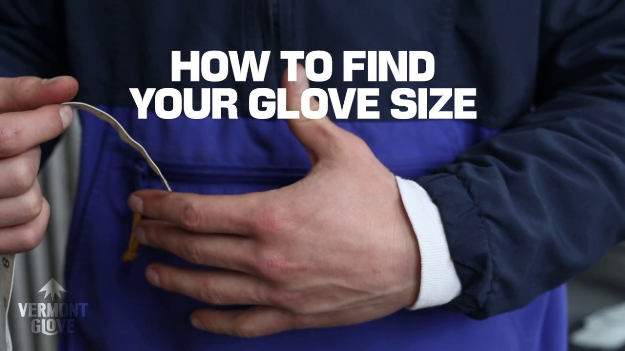 How to Find Your Glove Size - YouTube