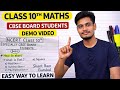  Maths Demo  Part 2 Class 10th For CBSE board Students 