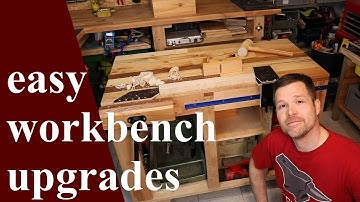 Workbench upgrade for beginners workbenches. Cheap and easy.
