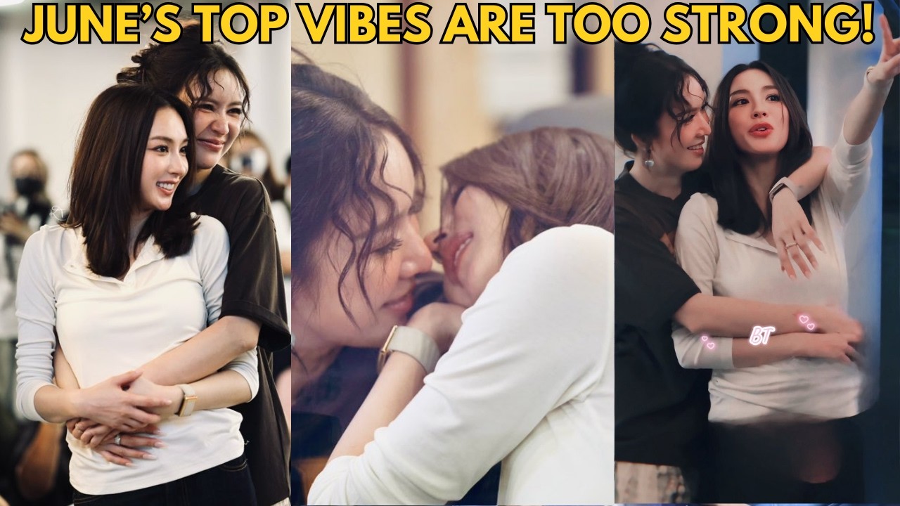 Они просто не могут перестать целоваться 😭💞 Атмосфера в июне просто невероятная!