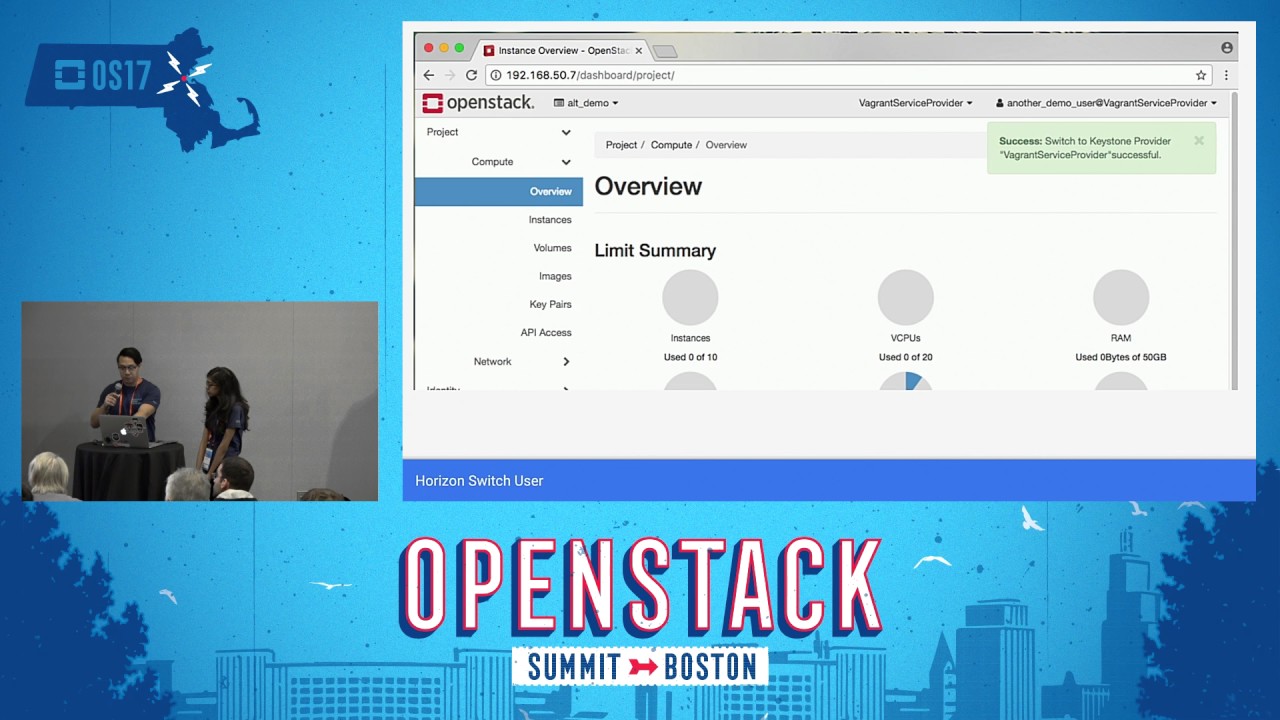 Learn about Keystone to Keystone federation and see it work with Horizon for Ocata
