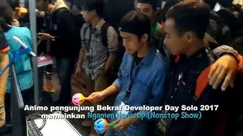 Nonstop Show Arcade Version in Bekraf Dev Day Solo 2017