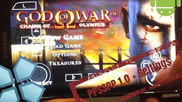 PPSSPP 1.0 Emulator - "God of War: Chains of Olympus" PSP on Android [Test + Settings]