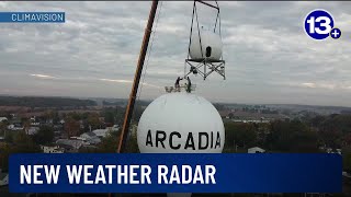 How the new weather radar in Arcadia fills a longtime gap in NW Ohio coverage Update