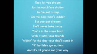 Video thumbnail of "9 To 5 - Dolly Parton (Lyrics)"