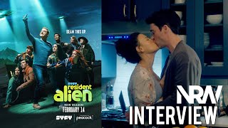 Famous Actors' Meredith Garretson and Levi Fiehler talk 'RESIDENT ALIEN: S03' with Kuya P! A NRW Interview! Wealth