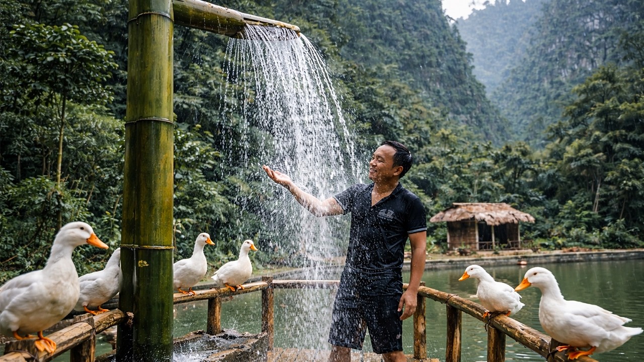 Can Bamboo Become a Real Outdoor Shower? Let’s Test It
