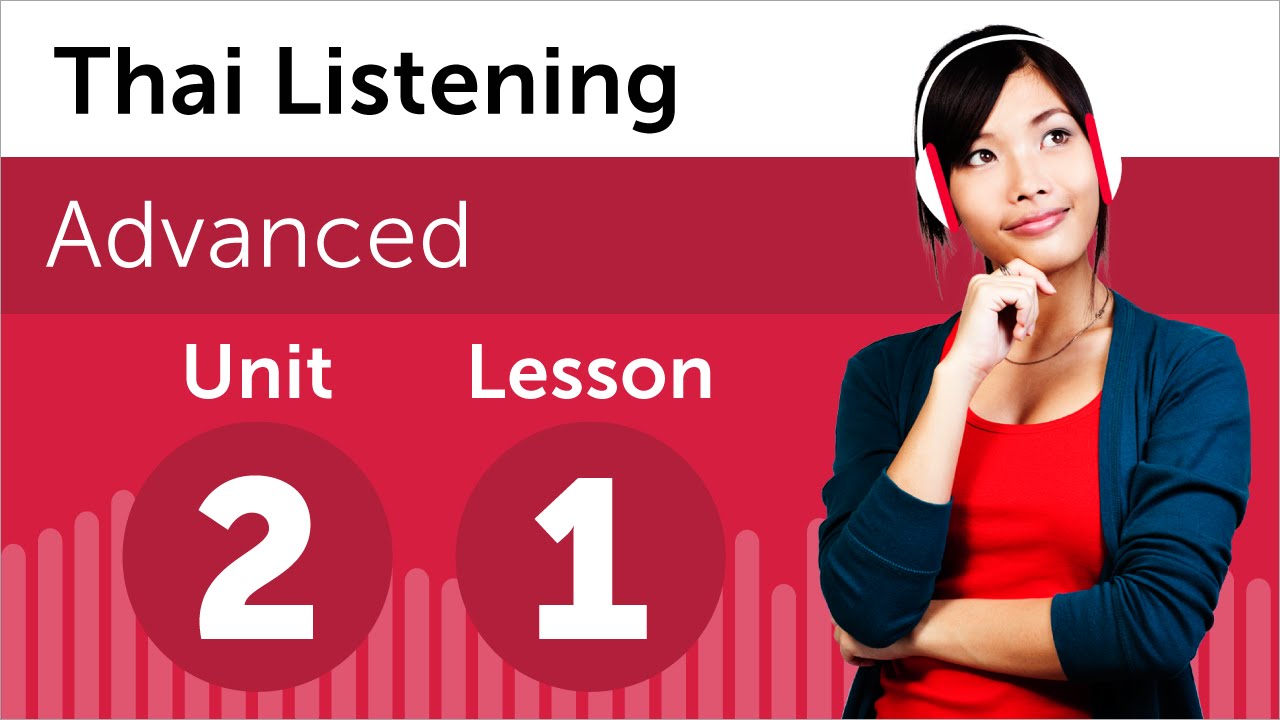 ⁣Thai Listening Practice - Deciding on a Hotel in Thailand