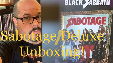 Black Sabbath Sabotage Super Deluxe Vinyl Unboxing