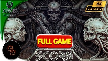 Scorn | FULL GAMEPLAY Playthrough | (Xbox Series X) 4K 60FPS No Commentary