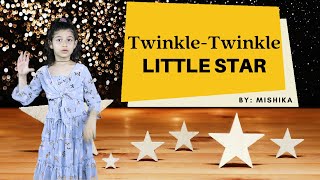 Twinkle twinkle little star - nursery rhymes with lyrics: Twinkle, twinkle, little star,