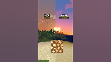 ☀️ Minecraft Shaders: Tea or Simplicissimus? #shorts