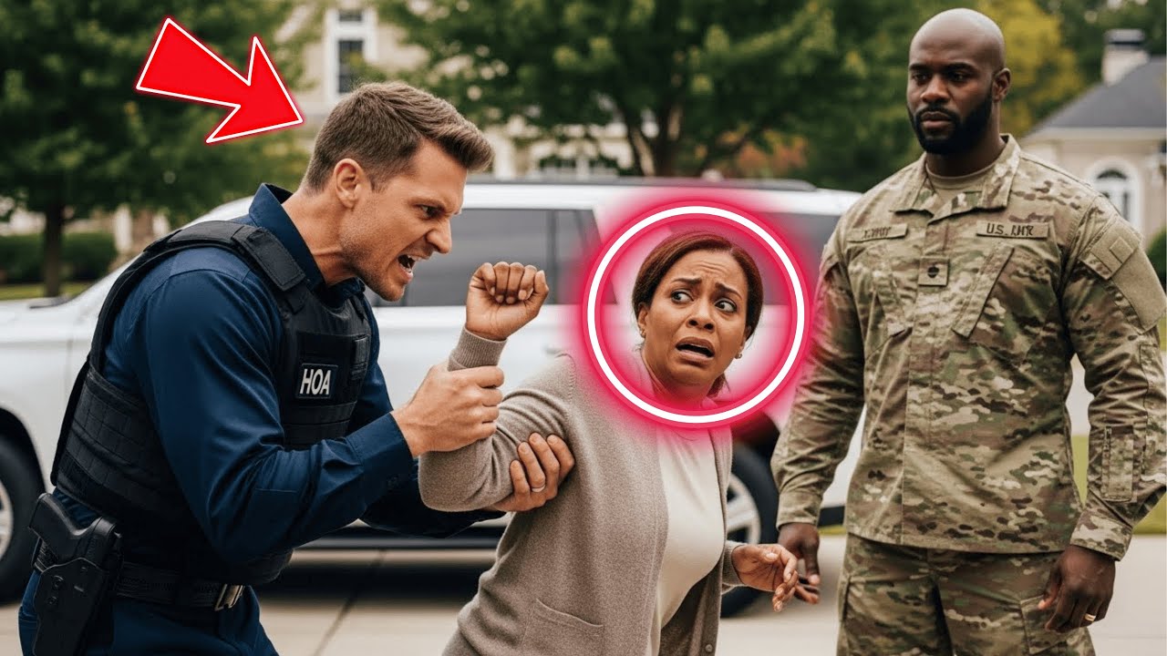 Fake HOA Cop Slapped My Wife Over a Fake HOA Violation — Calling her unfit I Broke His Bones