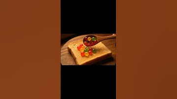 Glass Spread on Toast ASMR – Satisfying Crystal Butter #8kasmr #aiasmr #aicooking