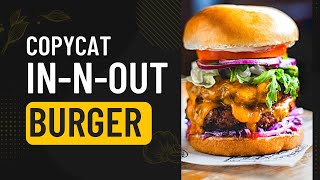 Copycat recipe for IN-N-OUT double double animal style burger! But make it Kosher!