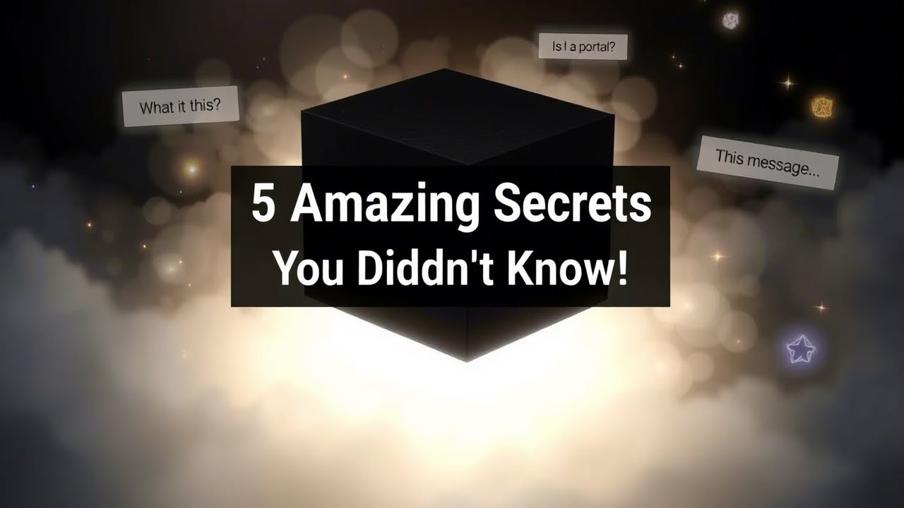 5 Amazing Secrets You Didn't Know! - YouTube