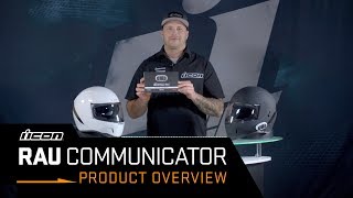 ICON - Product Overview // RAU Motorcycle Bluetooth Communicator