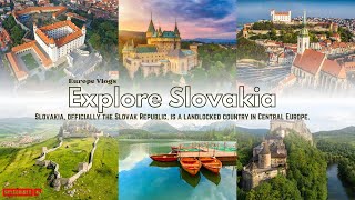 Explore Slovakia I Europe I Europe Vlog I 4K with Relax & Calm Music I Travel with FSV
