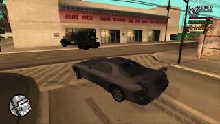 GTA San Andreas - Wanted Level 6 Rampage + Six Star Escape