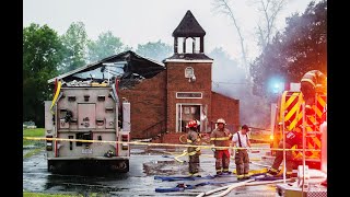 Suspicious fires consume 3 black churches in 10 days in a Louisiana parish